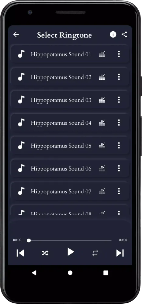 Capturas de tela do Hippopotamus Sounds