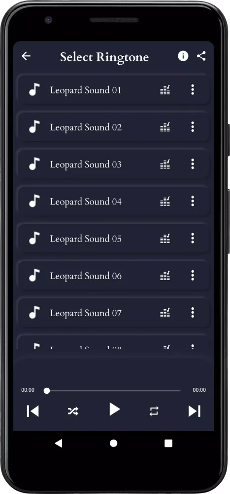 Скриншоты Leopard Sounds