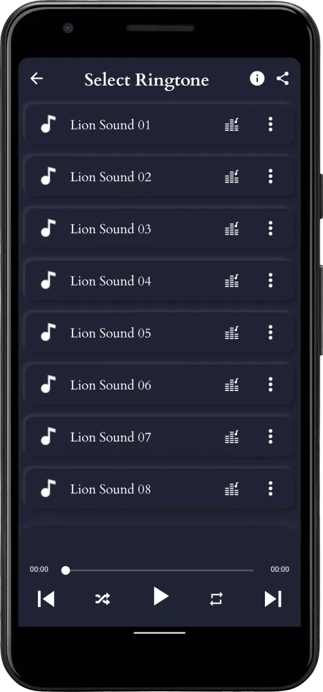 Lion Sounds Screenshots