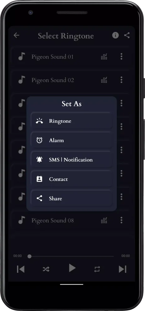 Ảnh chụp màn hình của Pigeon Sounds
