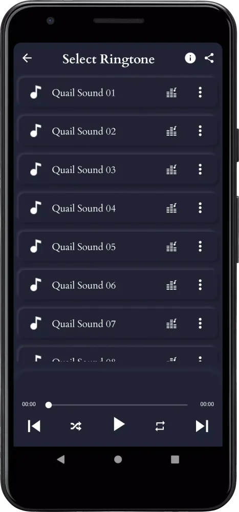 Quail Sounds Screenshots
