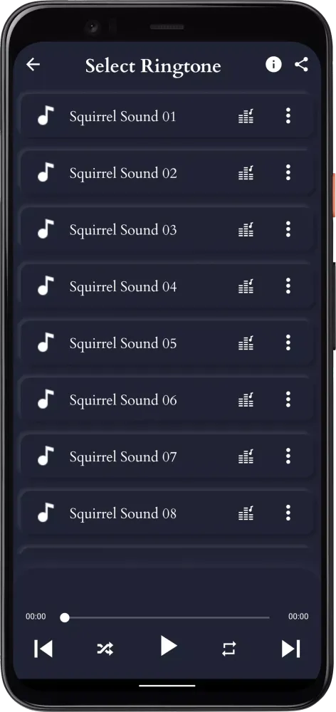 Squirrel Sounds স্ক্রিনশট