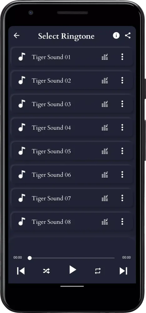 Tiger Sounds Ekran Görüntüleri