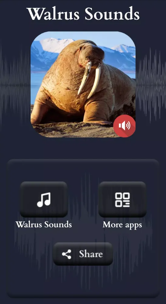 Walrus Sounds سکرین شاٹس