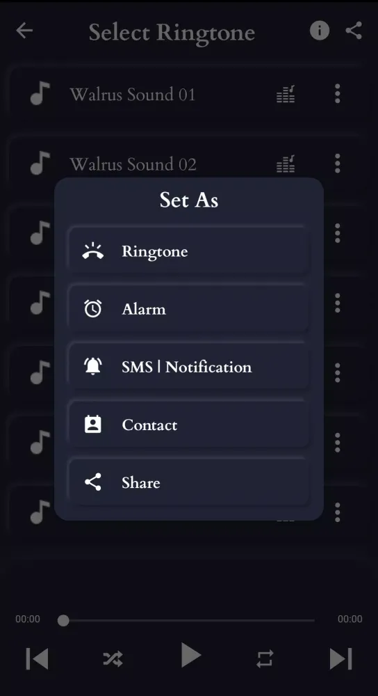 Walrus Sounds سکرین شاٹس
