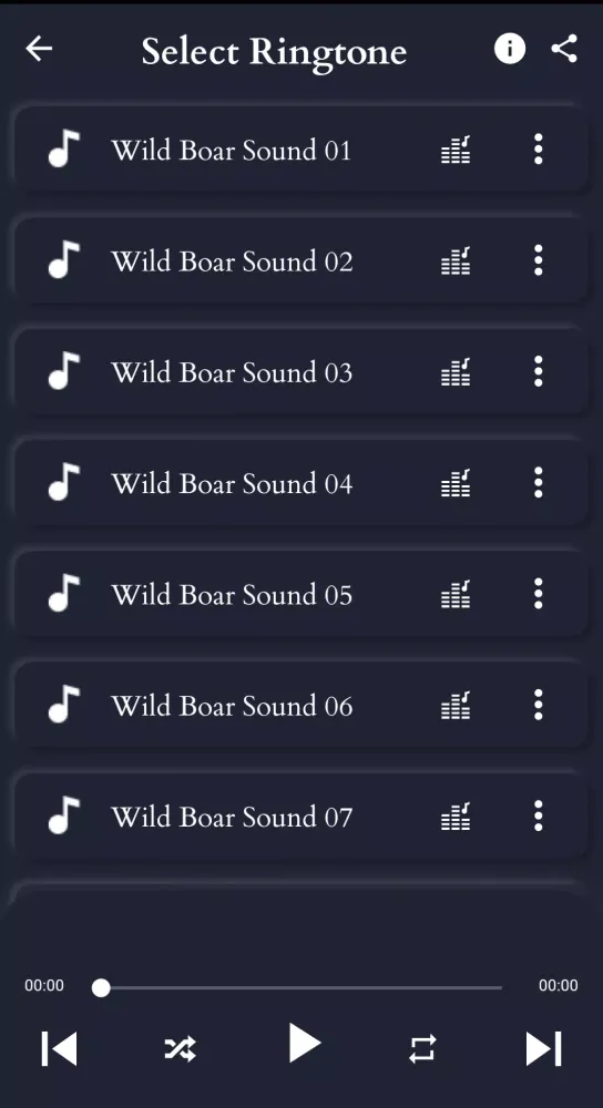 Wild Boar Sounds स्क्रीनशॉट