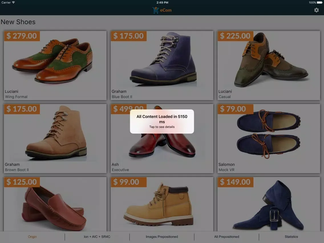 Akamai eCom iPad 應用截圖