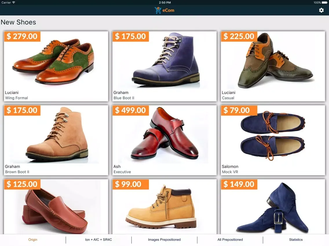 Akamai eCom iPad 應用截圖
