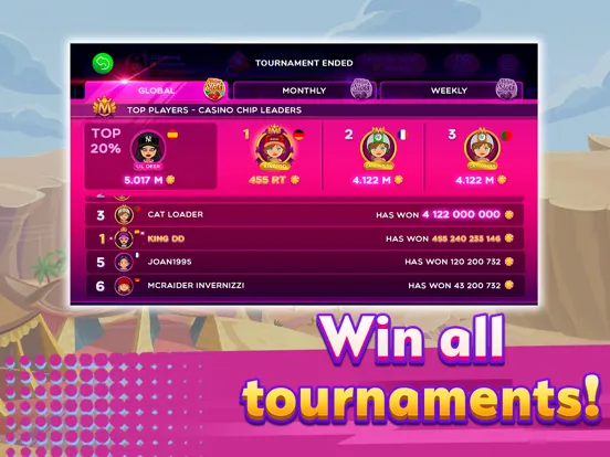 Ảnh chụp màn hình của Bingo Rider- Casino Game iPad 