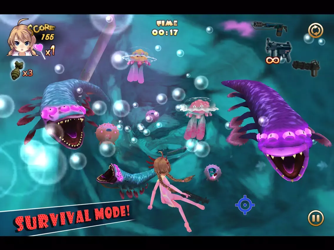 Ảnh chụp màn hình của Zombie Panic in Wonderland Plus iPad 