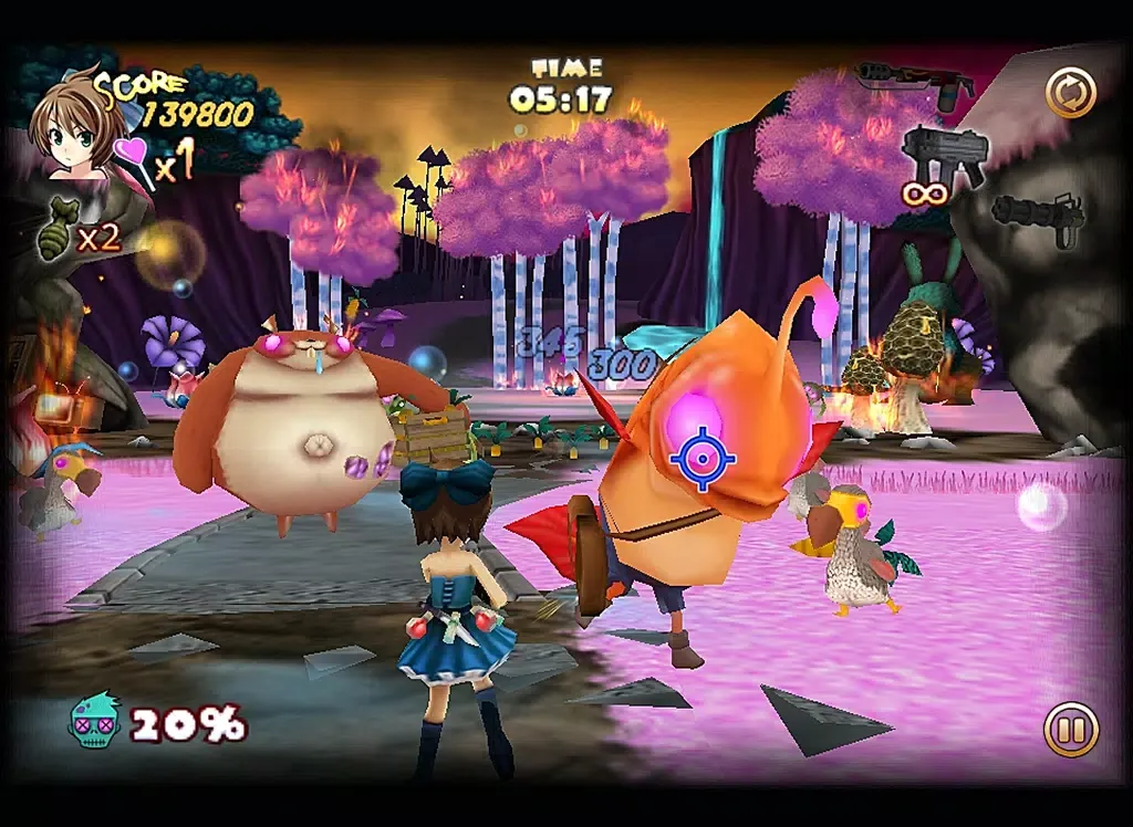Ảnh chụp màn hình của Zombie Panic in Wonderland Plus iPad 