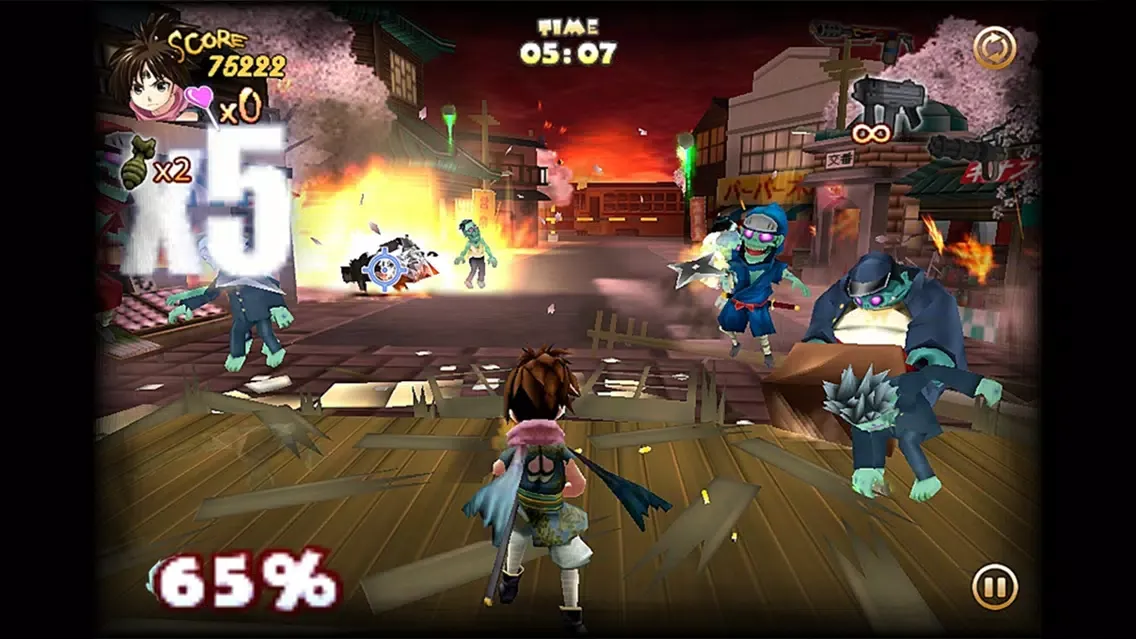 Ảnh chụp màn hình của Zombie Panic in Wonderland Plus