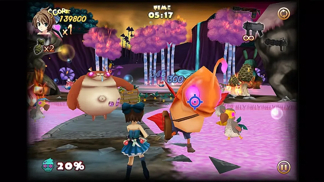 Ảnh chụp màn hình của Zombie Panic in Wonderland Plus