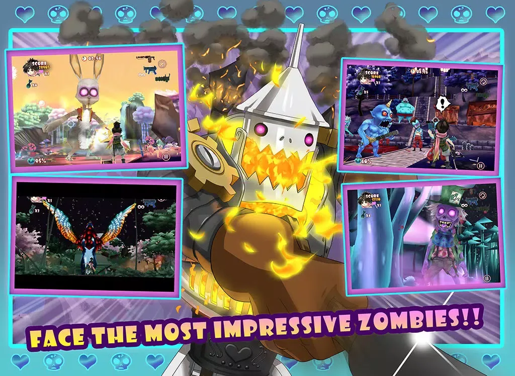 Tangkapan skrin Zombie Panic in Wonderland DX Lite iPad 