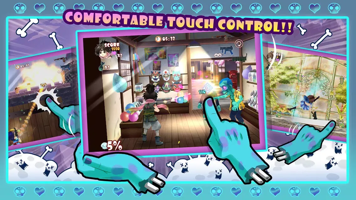 Tangkapan skrin Zombie Panic in Wonderland DX Lite