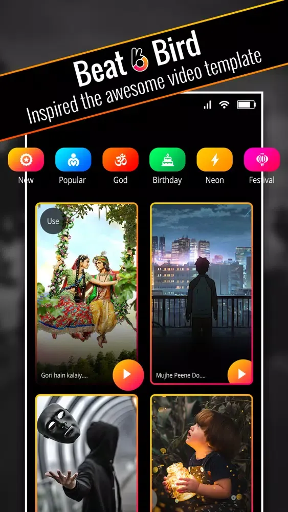 Screenshot di BeatBird - MusicBit VideoMaker