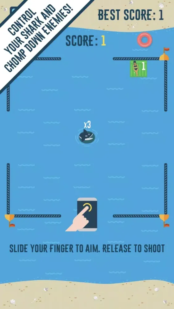 Bouncy Shark स्क्रीनशॉट