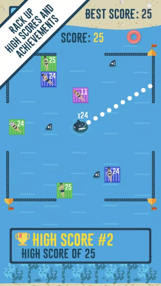 Bouncy Shark स्क्रीनशॉट