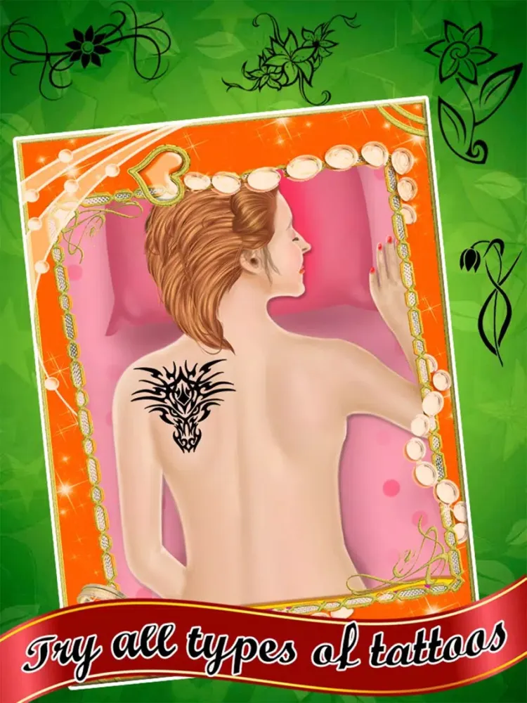 تصاویر Back Tattoo Designer - Girls Tattoo Games iPad 