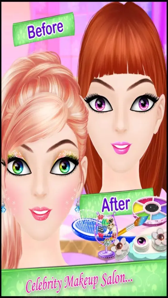 Celebrity Makeup Salon - makeup, dress Up, spa - Girls beauty queen's Salon Games Screenshots
