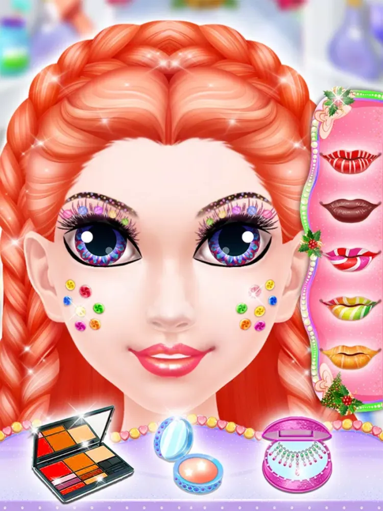 صور Christmas Candy Spa Makeover - Sweet Make Up Me iPad 