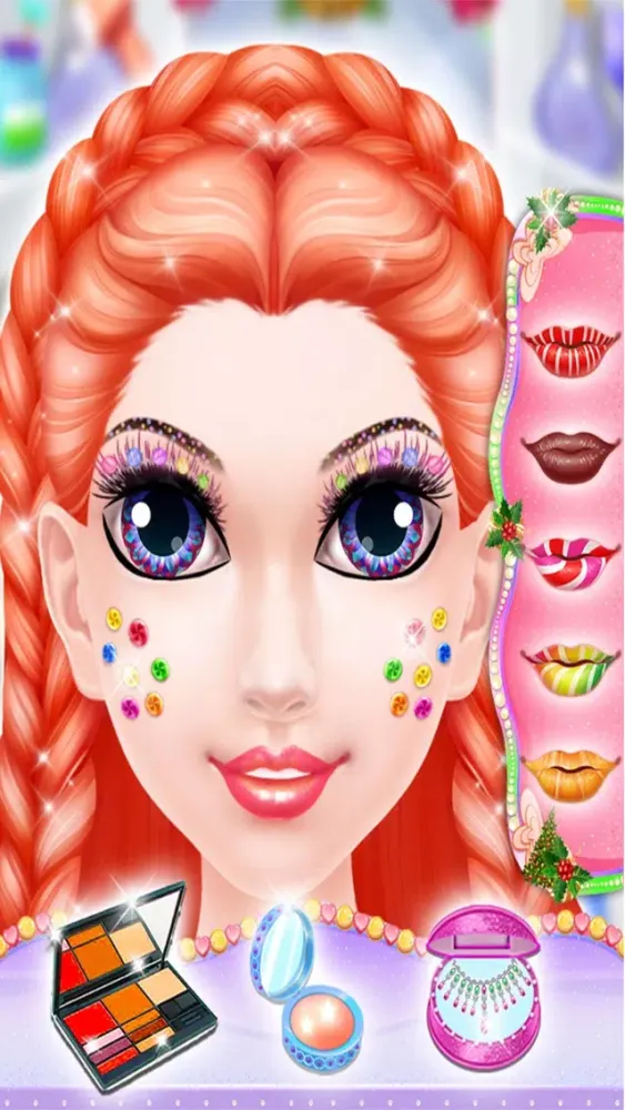 صور Christmas Candy Spa Makeover - Sweet Make Up Me