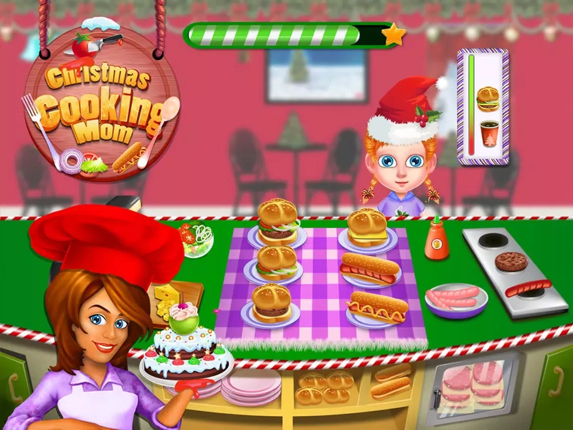 Christmas Cooking Mom - Chef Kitchen Cooking Games iPad 應用截圖