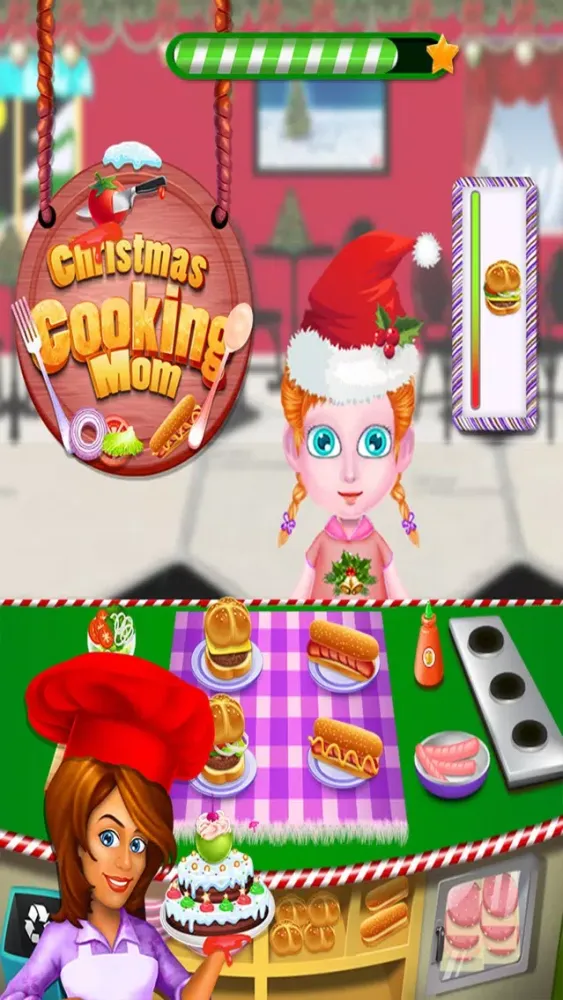 Christmas Cooking Mom - Chef Kitchen Cooking Games應用截圖