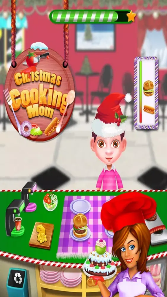 Christmas Cooking Mom - Chef Kitchen Cooking Games應用截圖