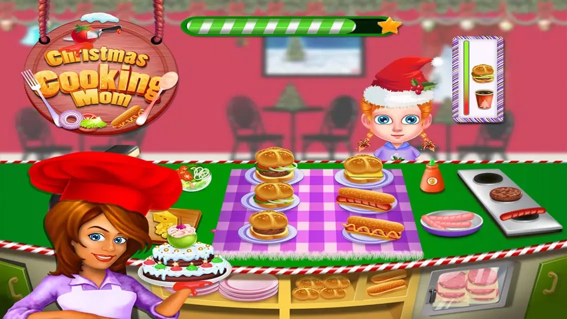 Christmas Cooking Mom - Chef Kitchen Cooking Games應用截圖