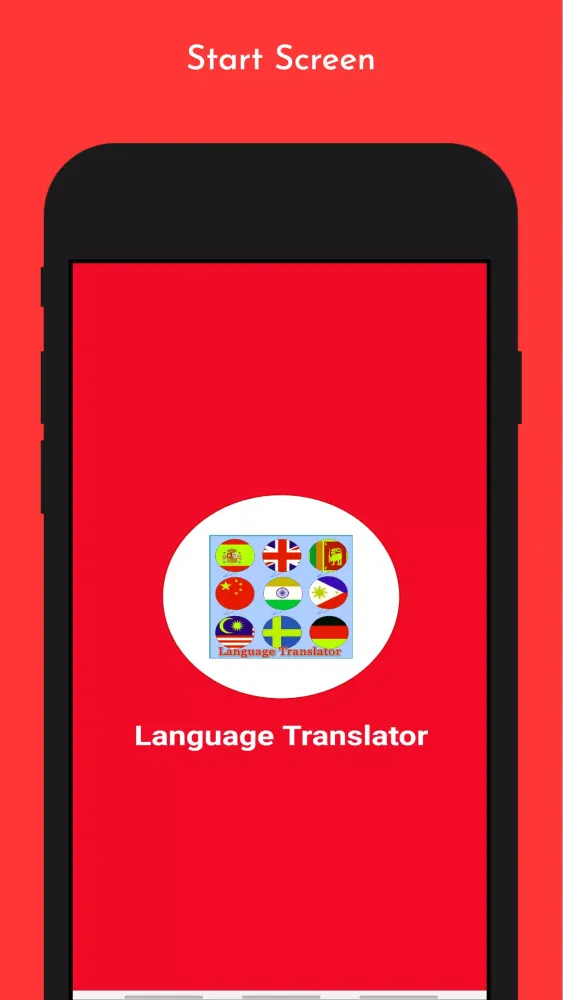 Tangkapan layar All Language Translator App