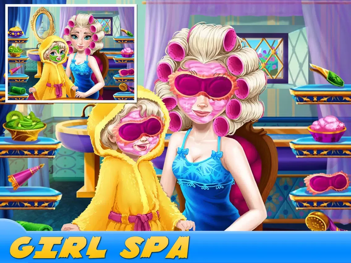 Mommy Makeup Salon - Spa Makeover and Dressup games for girls iPad  Screenshots