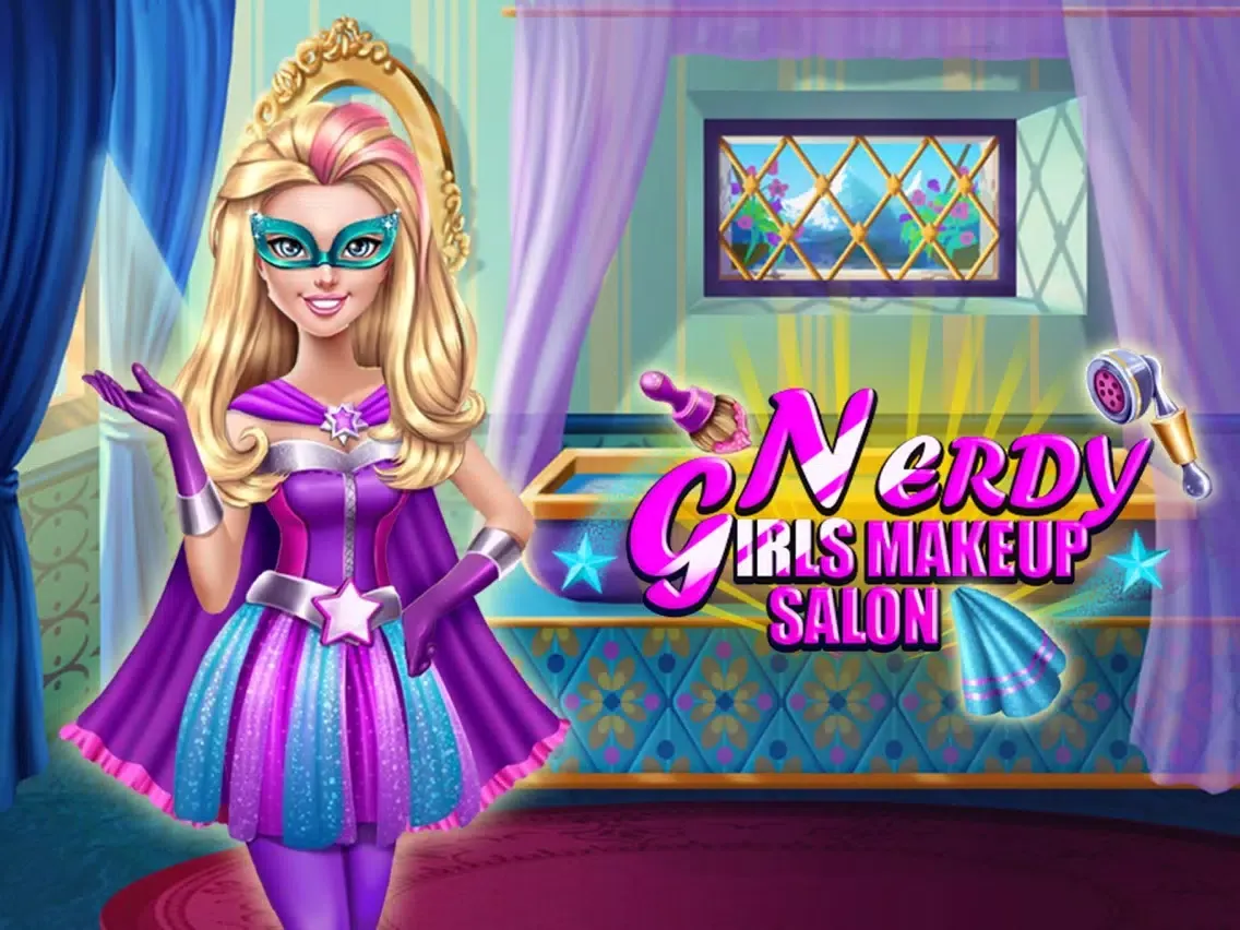 Zrzuty ekranu Nerdy Girl Makeup Salon - Makeup Tips & Makeover games for girls iPad 