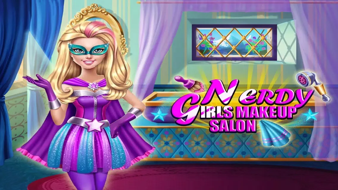 Zrzuty ekranu Nerdy Girl Makeup Salon - Makeup Tips & Makeover games for girls
