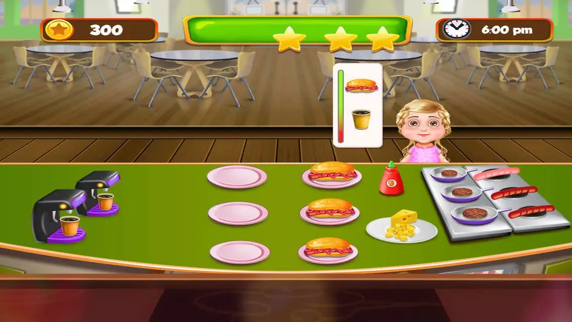 Burger Maker Shop : Rising Cooking Restaurants,Cooking Fever of kids,Mom Cooking スクリーンショット