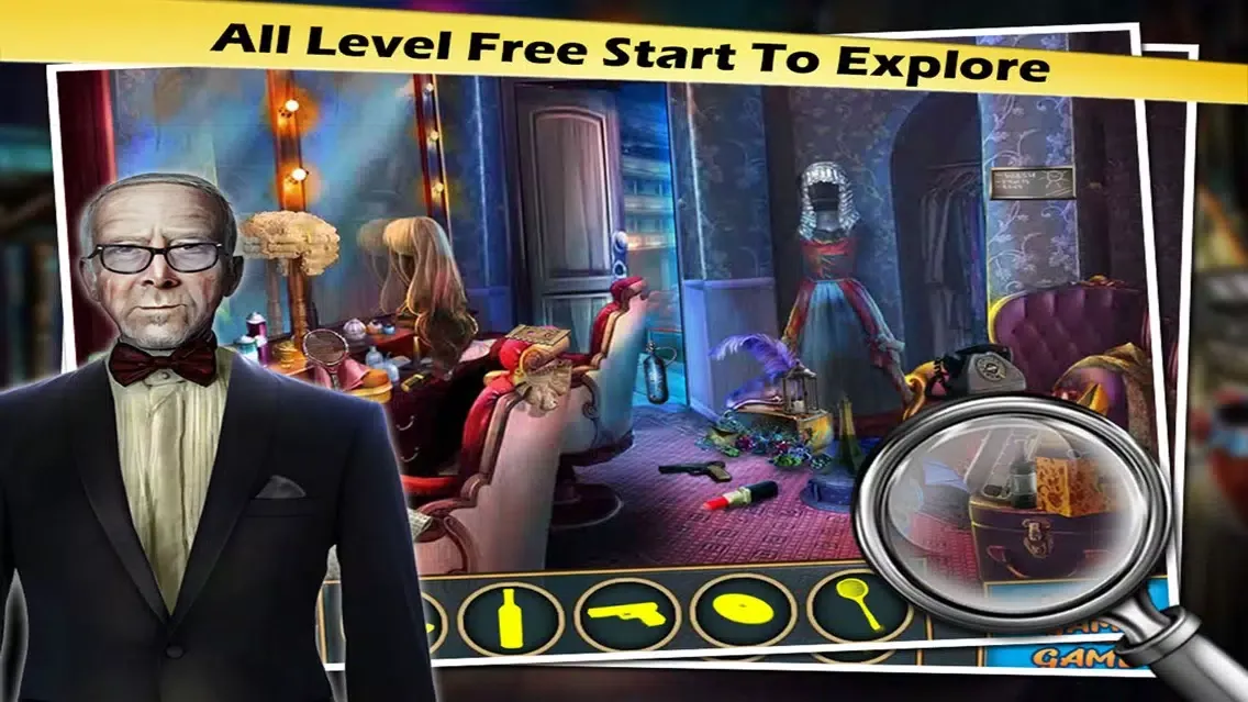 Stage Actress Murder Case - Mystery,Hidden Object Game应用截图