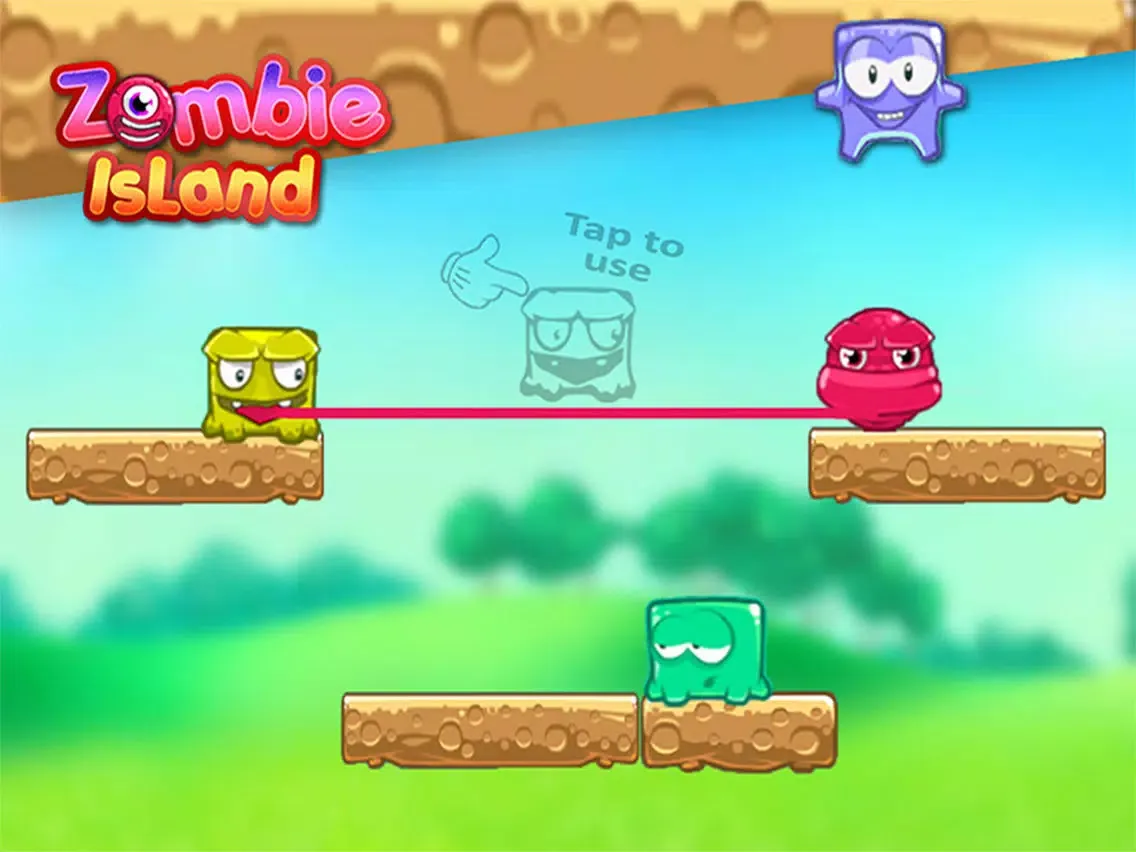 Ảnh chụp màn hình của Zombie Island : Zombie Games iPad 