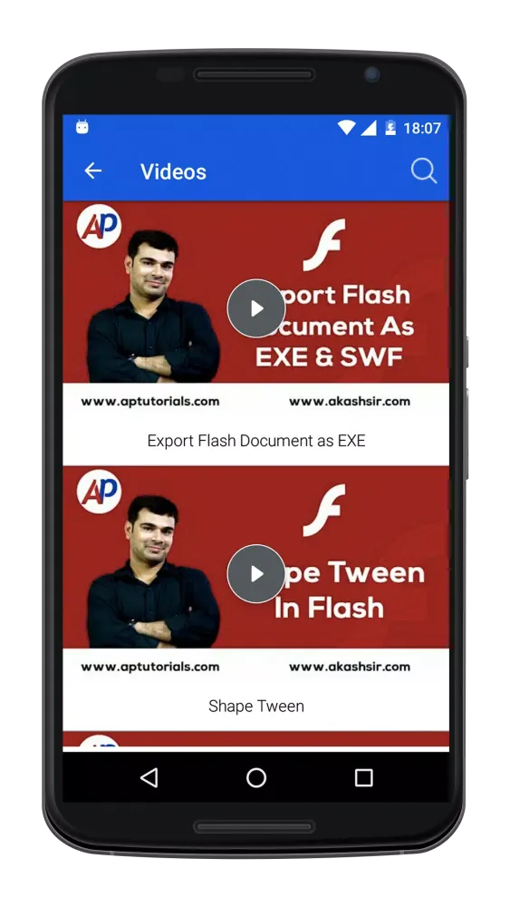 AP Tutorials Screenshots