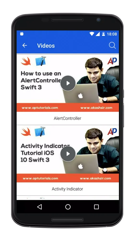 AP Tutorials Screenshots