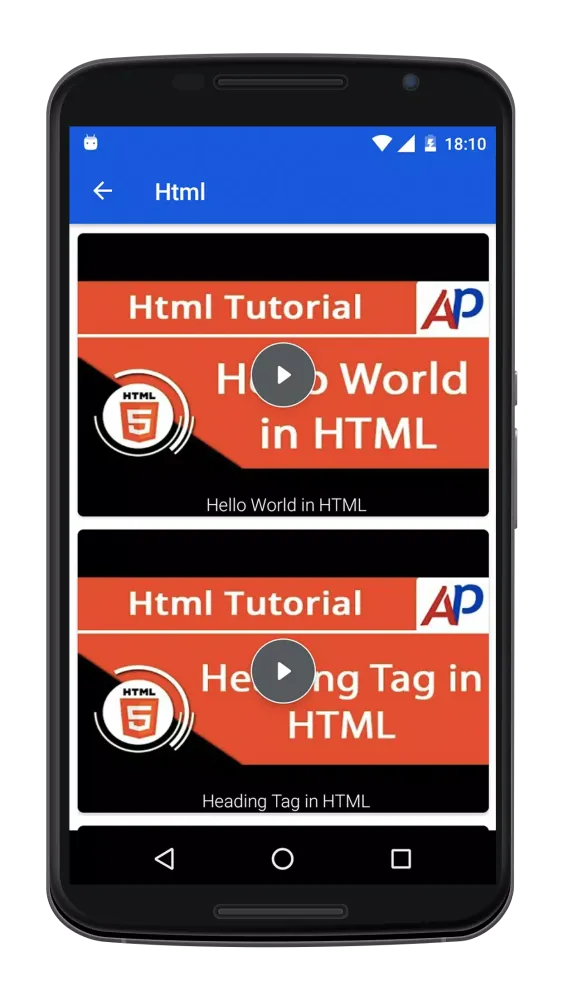 AP Tutorials Screenshots