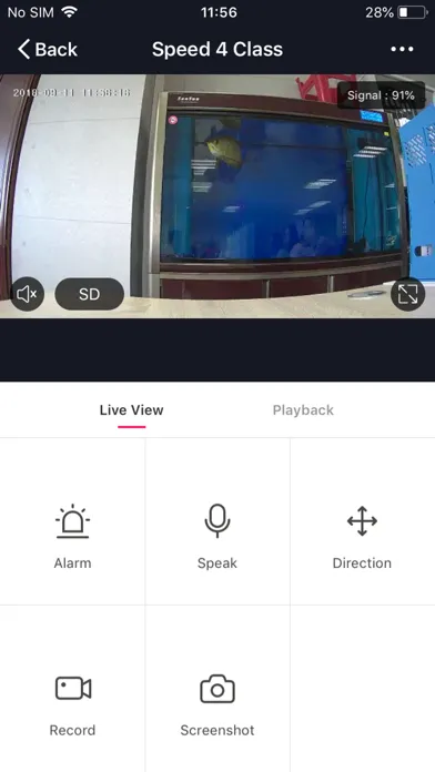 Capturas de tela do Akaso Smart