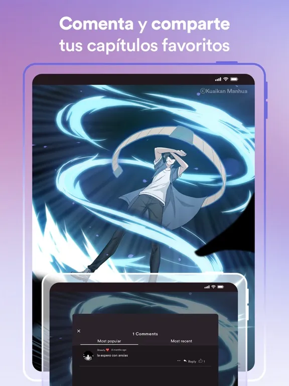 Captures d'écran de AKAYA - Webcómics en español iPad 
