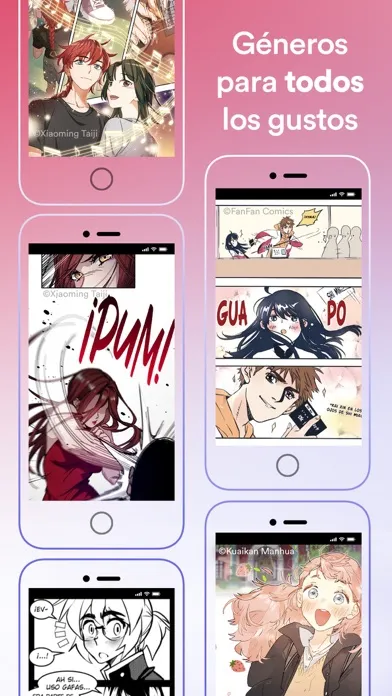 Captures d'écran de AKAYA - Webcómics en español