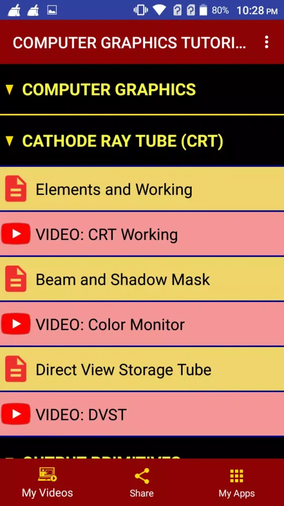 Computer Graphics Tutorial应用截图