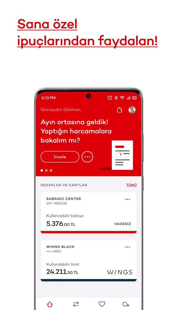 Capturas de pantalla de Akbank Mobil