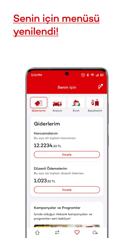 Capturas de pantalla de Akbank Mobil