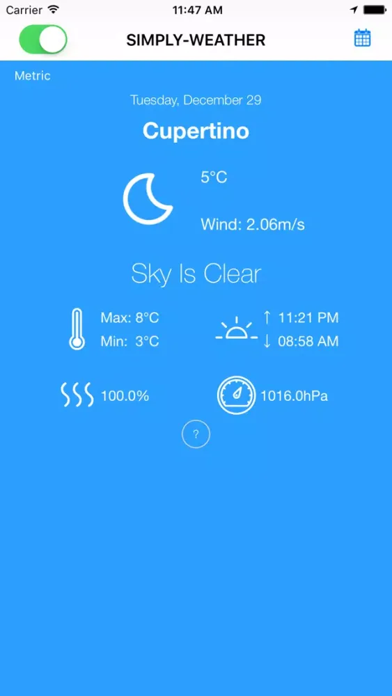 Simply-Weather سکرین شاٹس