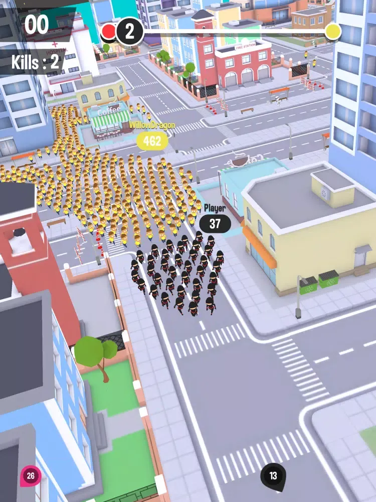 Capturas de tela do Crowd City - Fun Run iPad 
