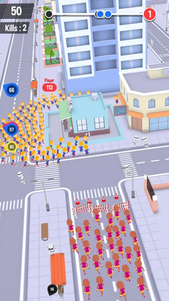 Capturas de tela do Crowd City - Fun Run