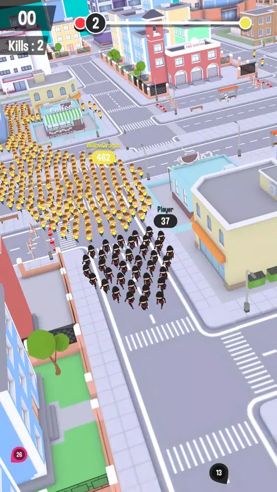 Capturas de tela do Crowd City - Fun Run